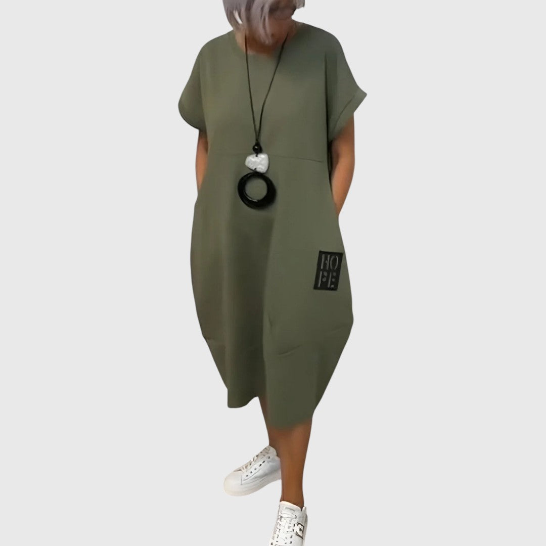 Drusilla - Casual comfort dress with pocket