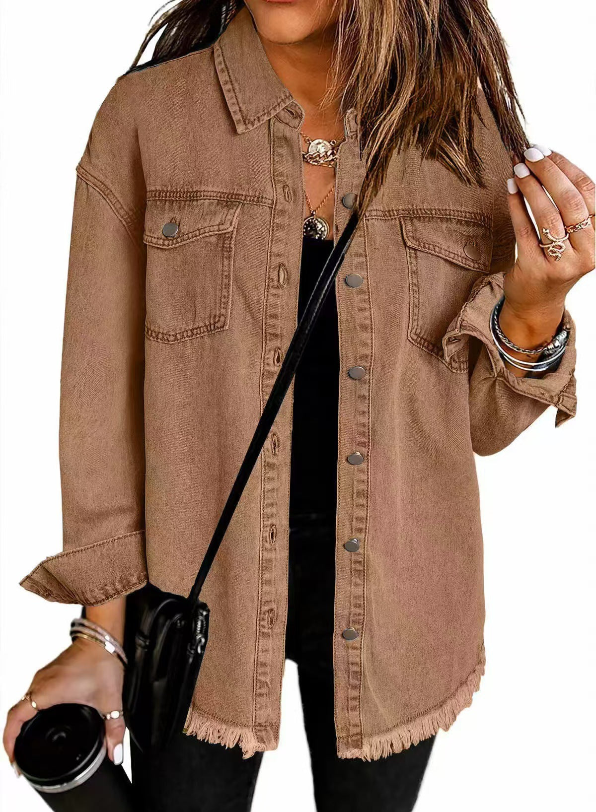 KATJA Relaxed Fit Denim Jacket