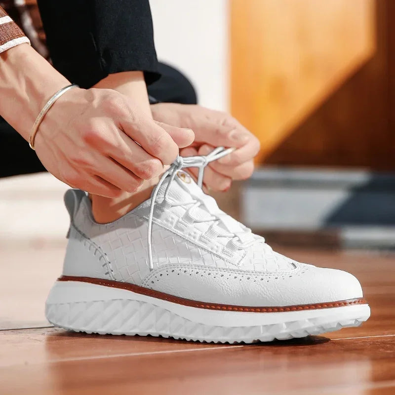 ALDEN LEATHER SNEAKER
