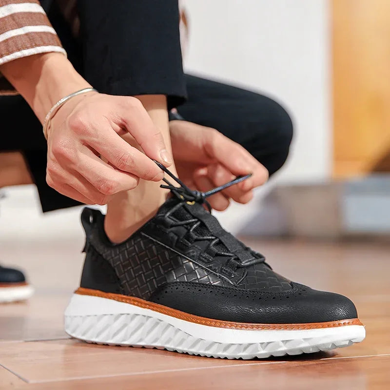 ALDEN LEATHER SNEAKER