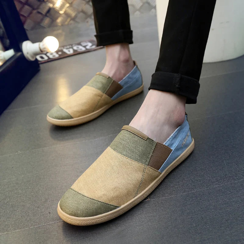 LUCA CANVAS LOAFERS
