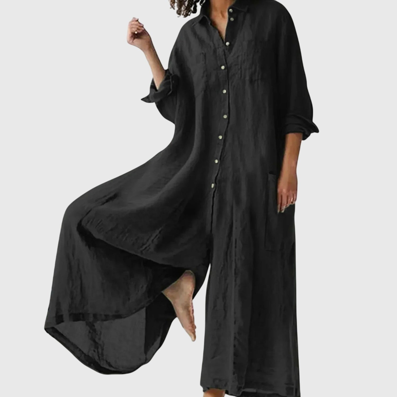 Chanel - Button Down Jumpsuit