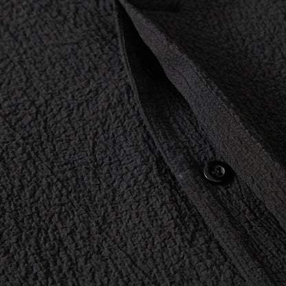 THIN ICE SILK V-NECK CARDIGAN SHIRT