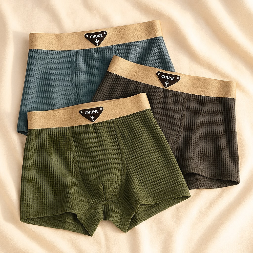 THIAGO COTTON BOXER BRIEFS SET