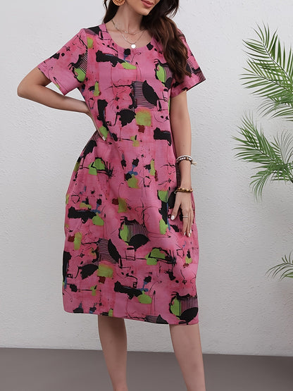 Reshma - Elegant Tummy Covering Maxi Dress