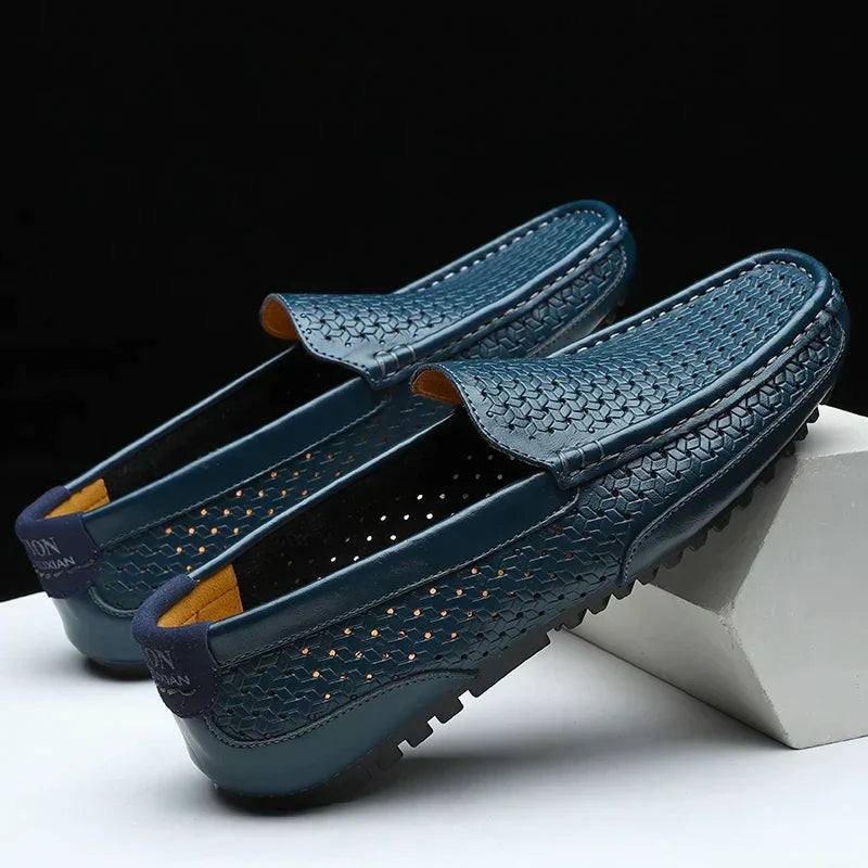 EDMOND GENUINE LEATHER LOAFERS