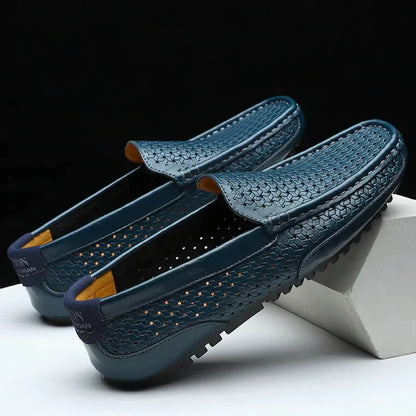 EDMOND GENUINE LEATHER LOAFERS