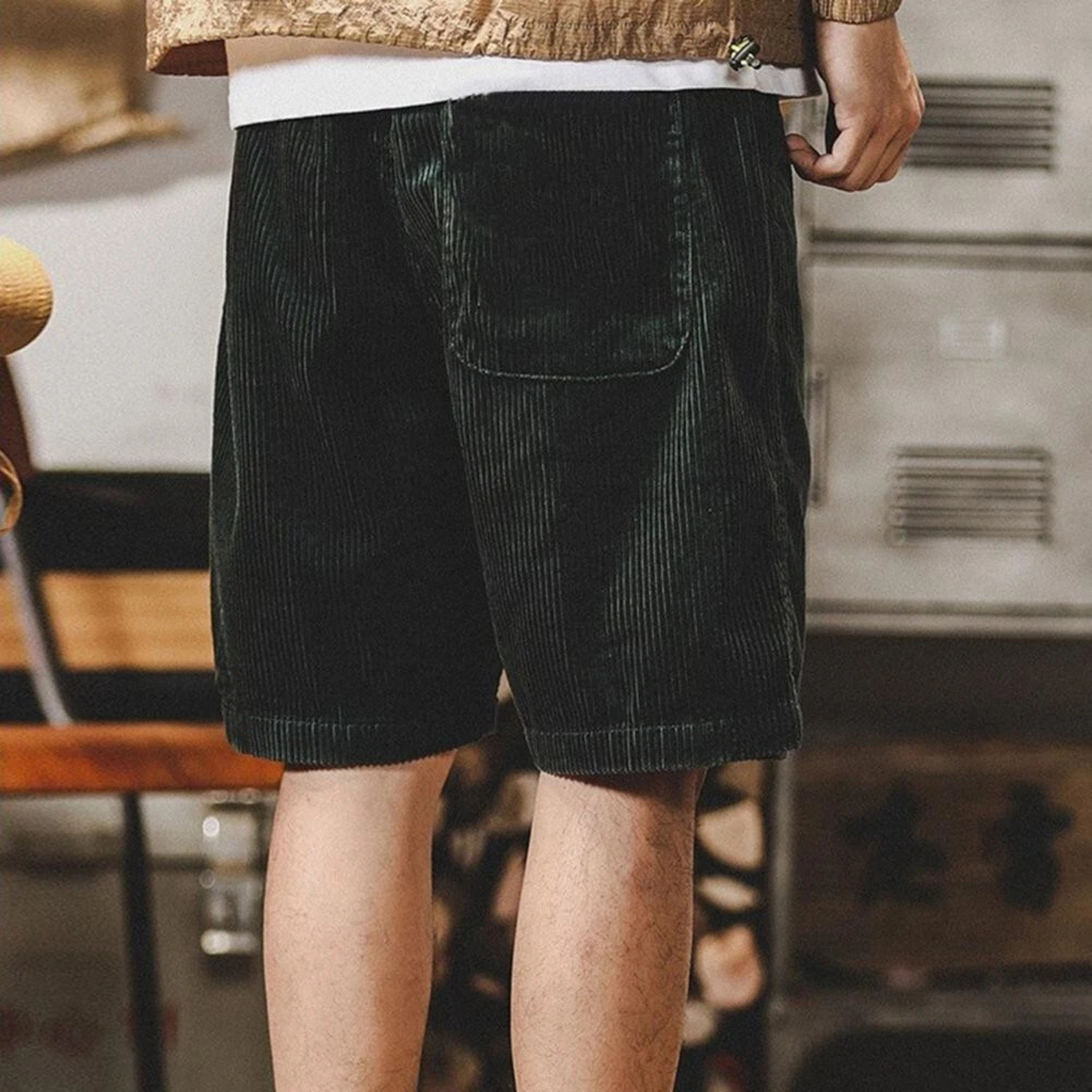 BRAXWELL RELAXED CORDUROY SHORT
