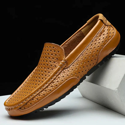 EDMOND GENUINE LEATHER LOAFERS