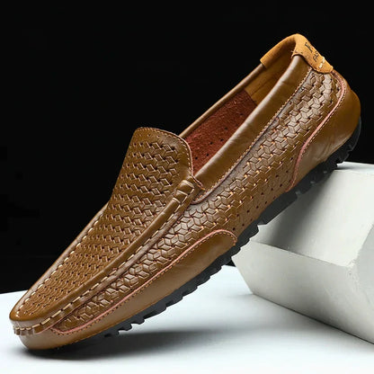 EDMOND GENUINE LEATHER LOAFERS