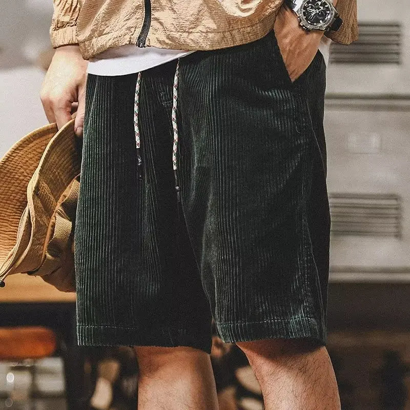 BRAXWELL RELAXED CORDUROY SHORT
