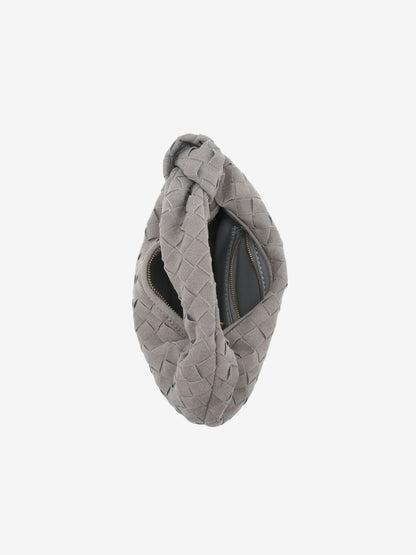 Renee | Soft Braided Mini Suede Bag