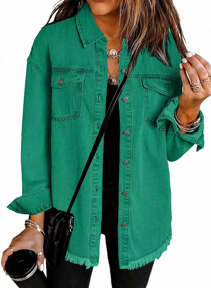 KATJA Relaxed Fit Denim Jacket