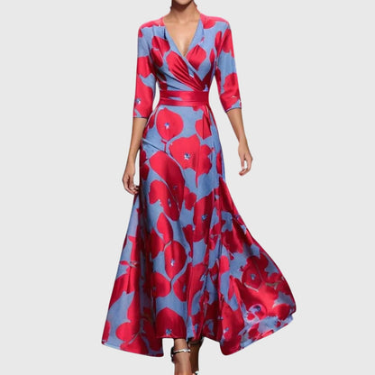 Caroline | Elegant Summer Floral Dress