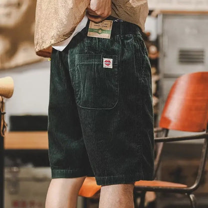 BRAXWELL RELAXED CORDUROY SHORT