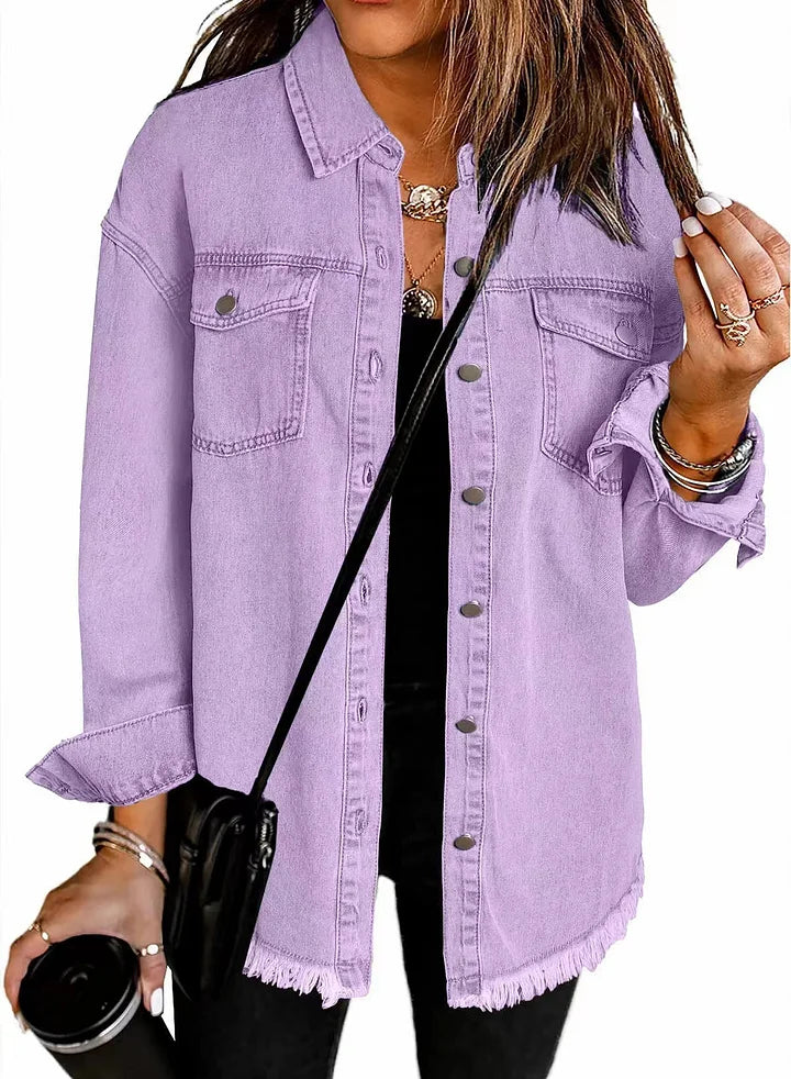 KATJA Relaxed Fit Denim Jacket