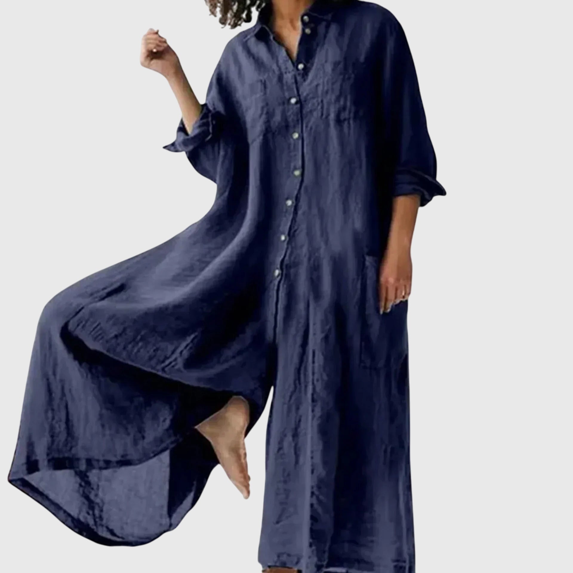 Chanel - Button Down Jumpsuit
