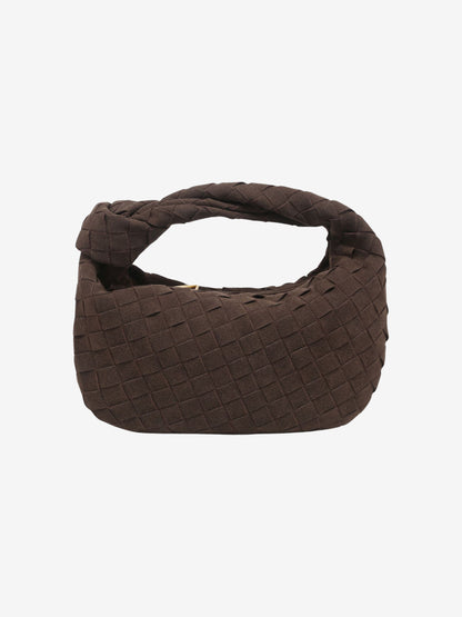 Renee | Soft Braided Mini Suede Bag