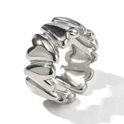 Hazel | Wrap-Around Heart Ring