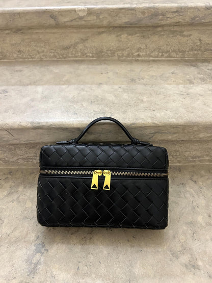 Juliette | Polished Structured Woven Bag