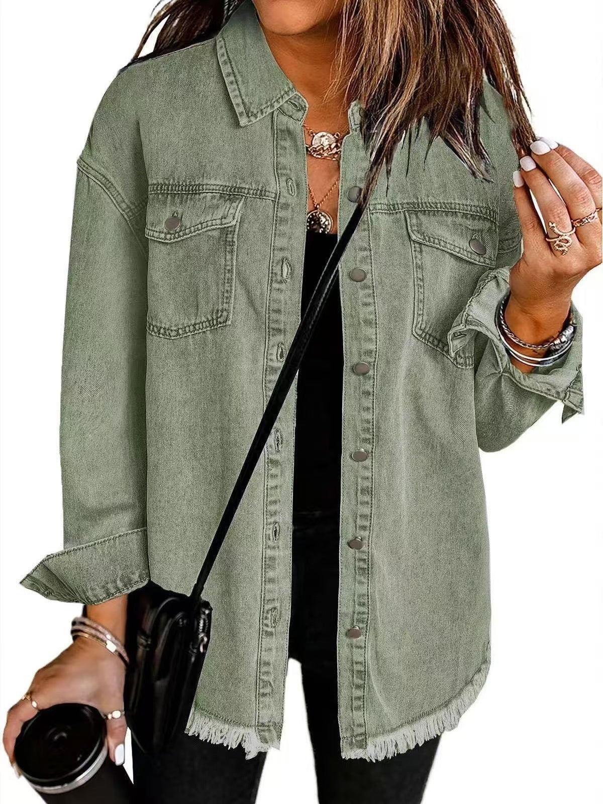 KATJA Relaxed Fit Denim Jacket