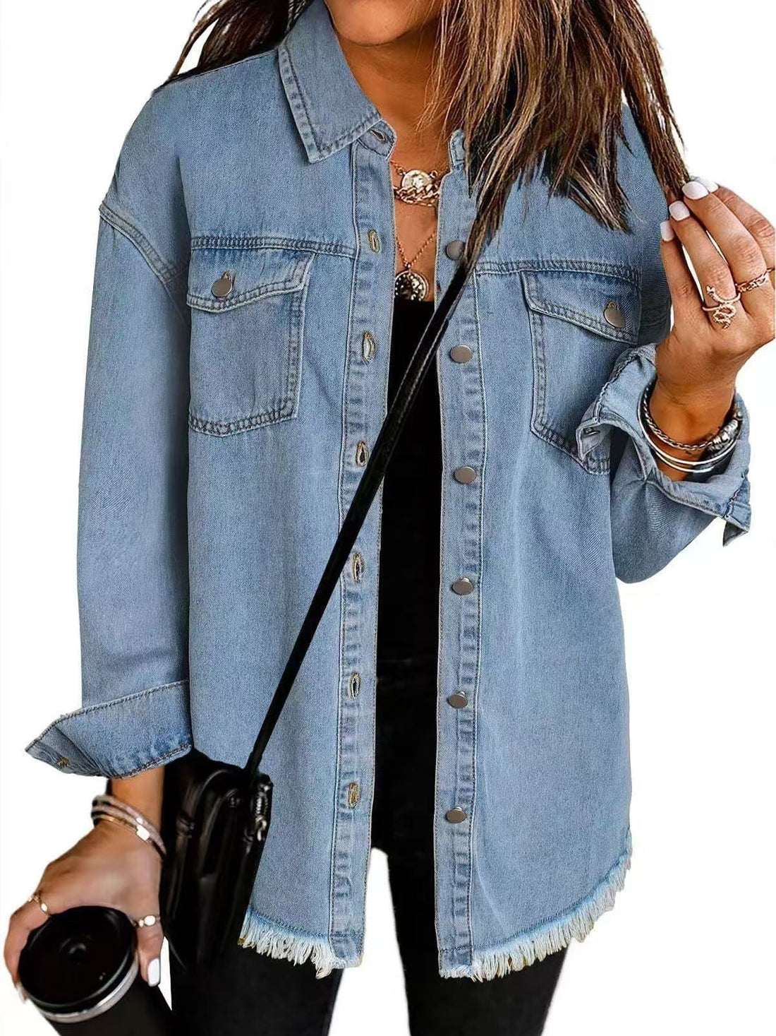 KATJA Relaxed Fit Denim Jacket