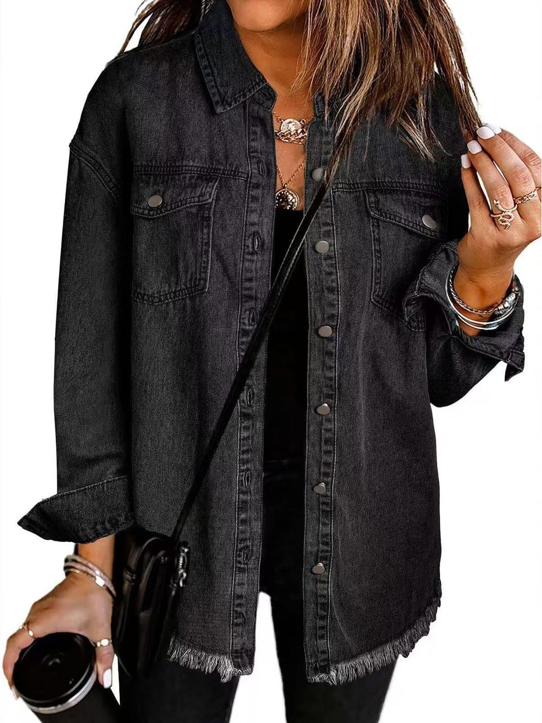 KATJA Relaxed Fit Denim Jacket