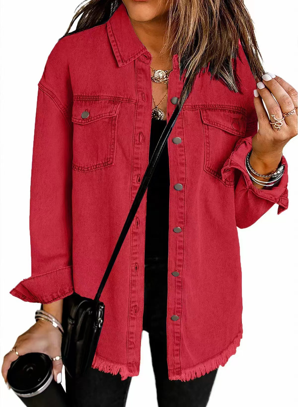 KATJA Relaxed Fit Denim Jacket