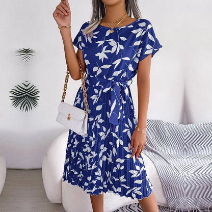 Wendy - Floral High Waist Summer Dress