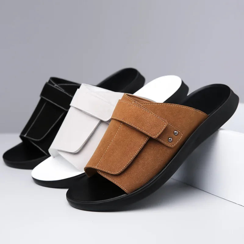 MODESTO SUEDE SANDALS