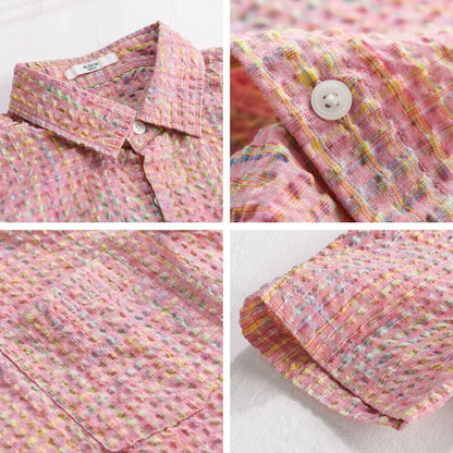MERCER BUBBLE-WEAVE SHIRT