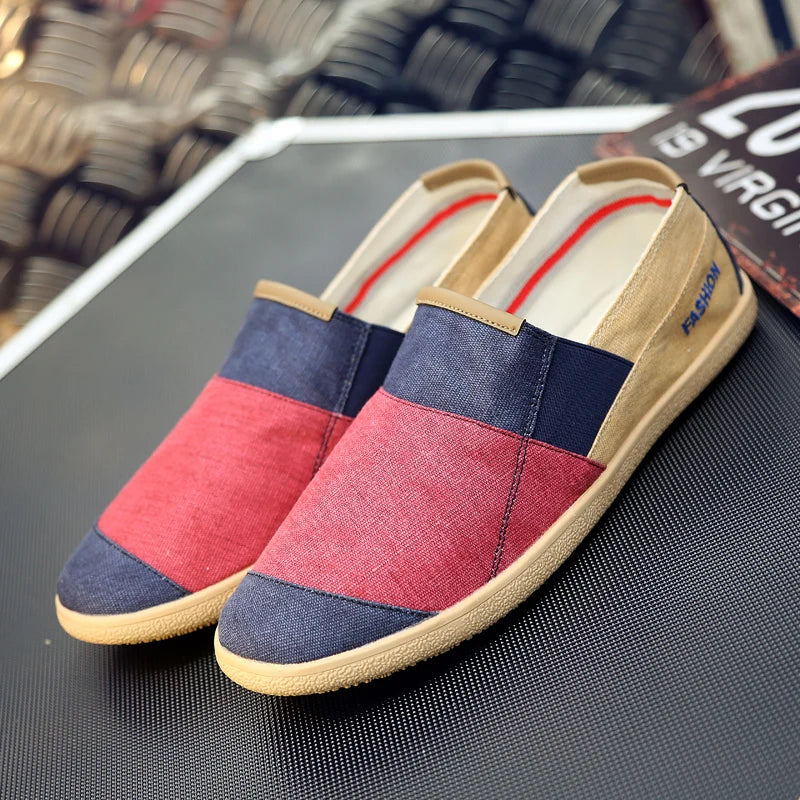 LUCA CANVAS LOAFERS