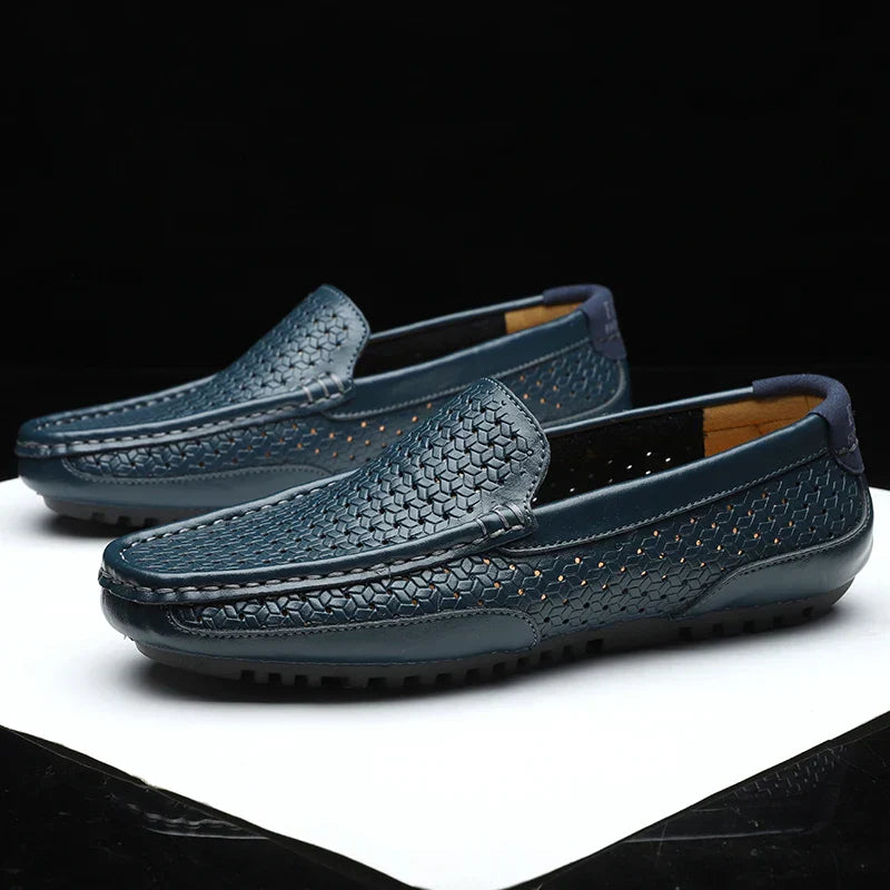 EDMOND GENUINE LEATHER LOAFERS