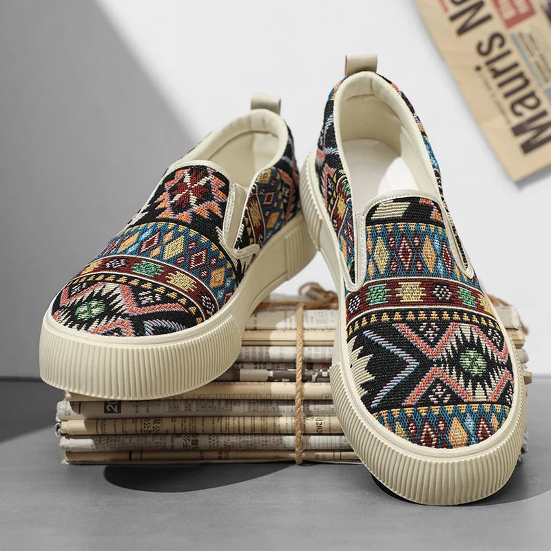 CASVIAN CANVAS LOAFERS