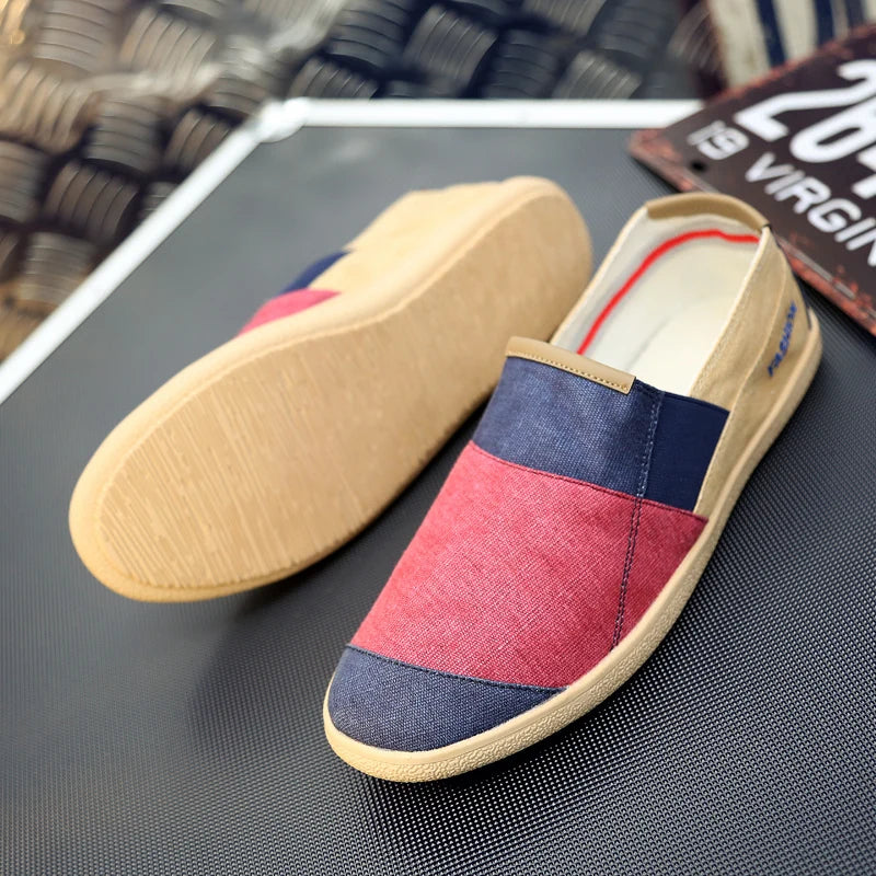 LUCA CANVAS LOAFERS