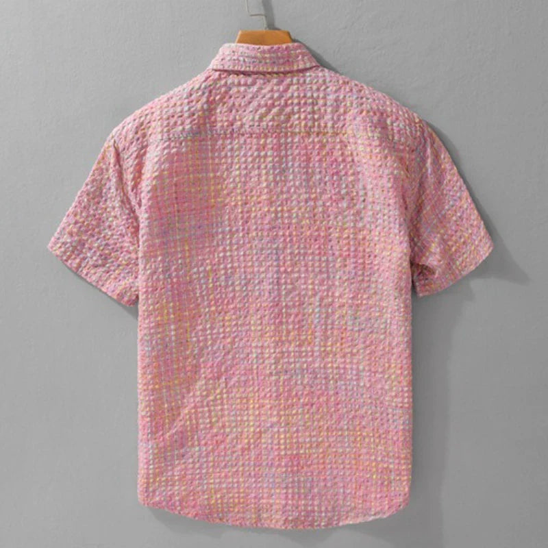 MERCER BUBBLE-WEAVE SHIRT