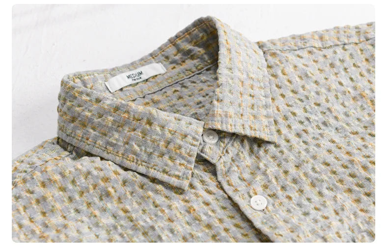 MERCER BUBBLE-WEAVE SHIRT