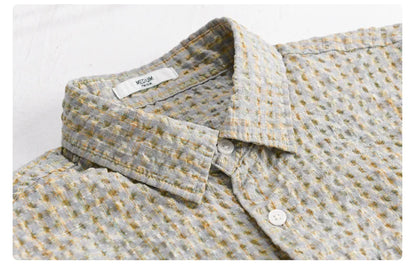 MERCER BUBBLE-WEAVE SHIRT