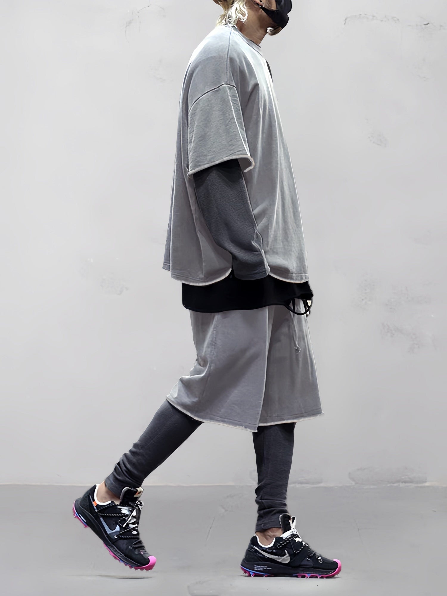 CASUAL LOOSE FIT SOLID SPORTS SETS
