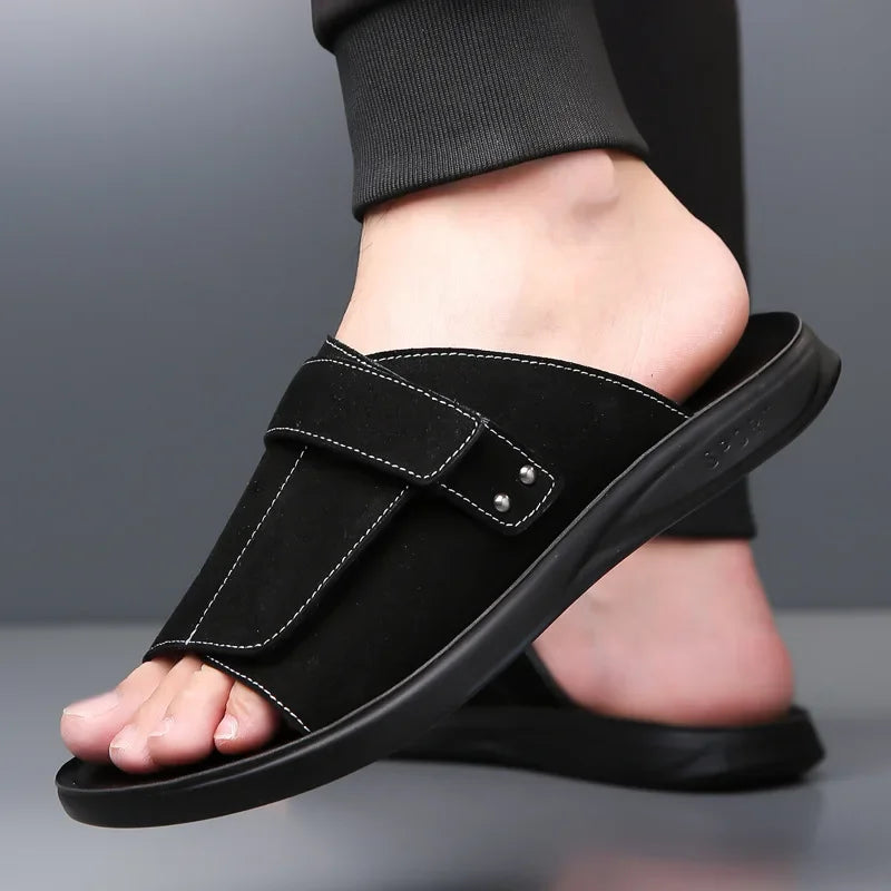 MODESTO SUEDE SANDALS