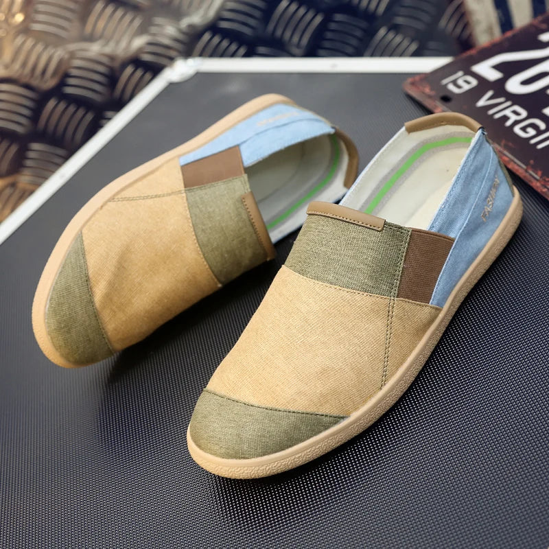LUCA CANVAS LOAFERS
