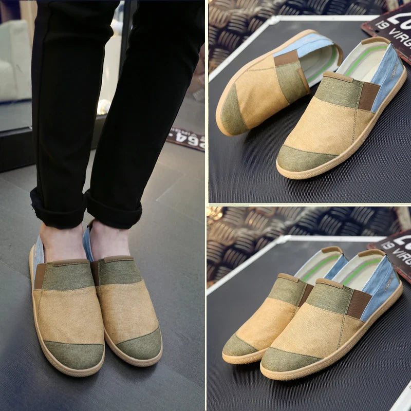 LUCA CANVAS LOAFERS