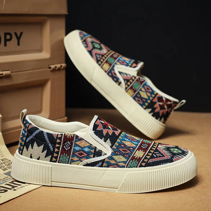 CASVIAN CANVAS LOAFERS