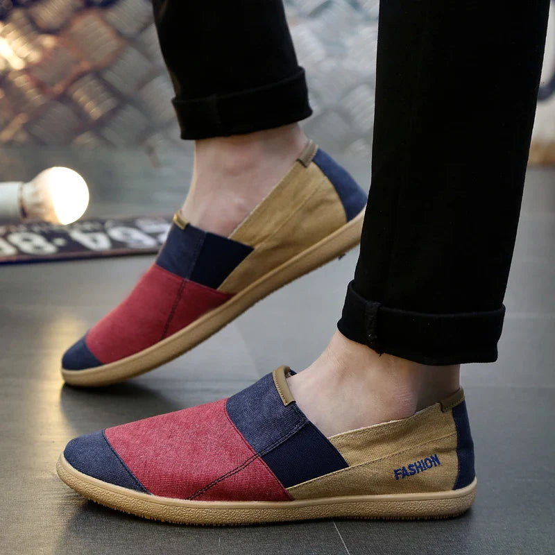 LUCA CANVAS LOAFERS