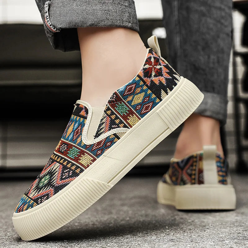 CASVIAN CANVAS LOAFERS
