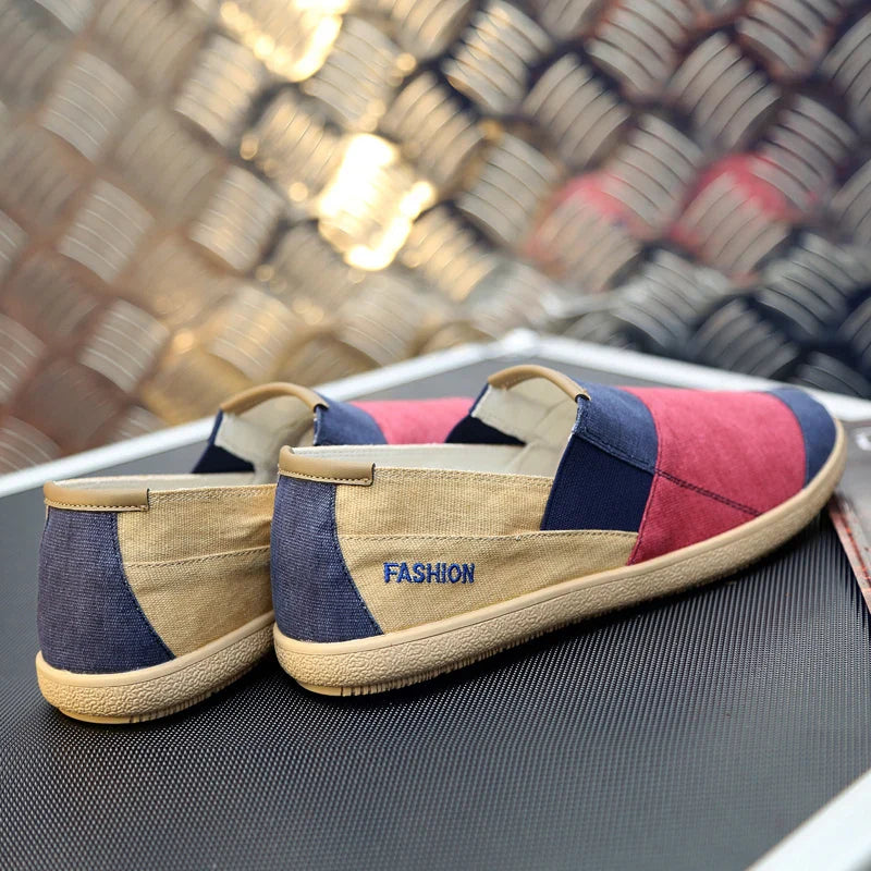LUCA CANVAS LOAFERS