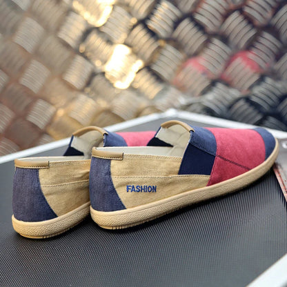 LUCA CANVAS LOAFERS