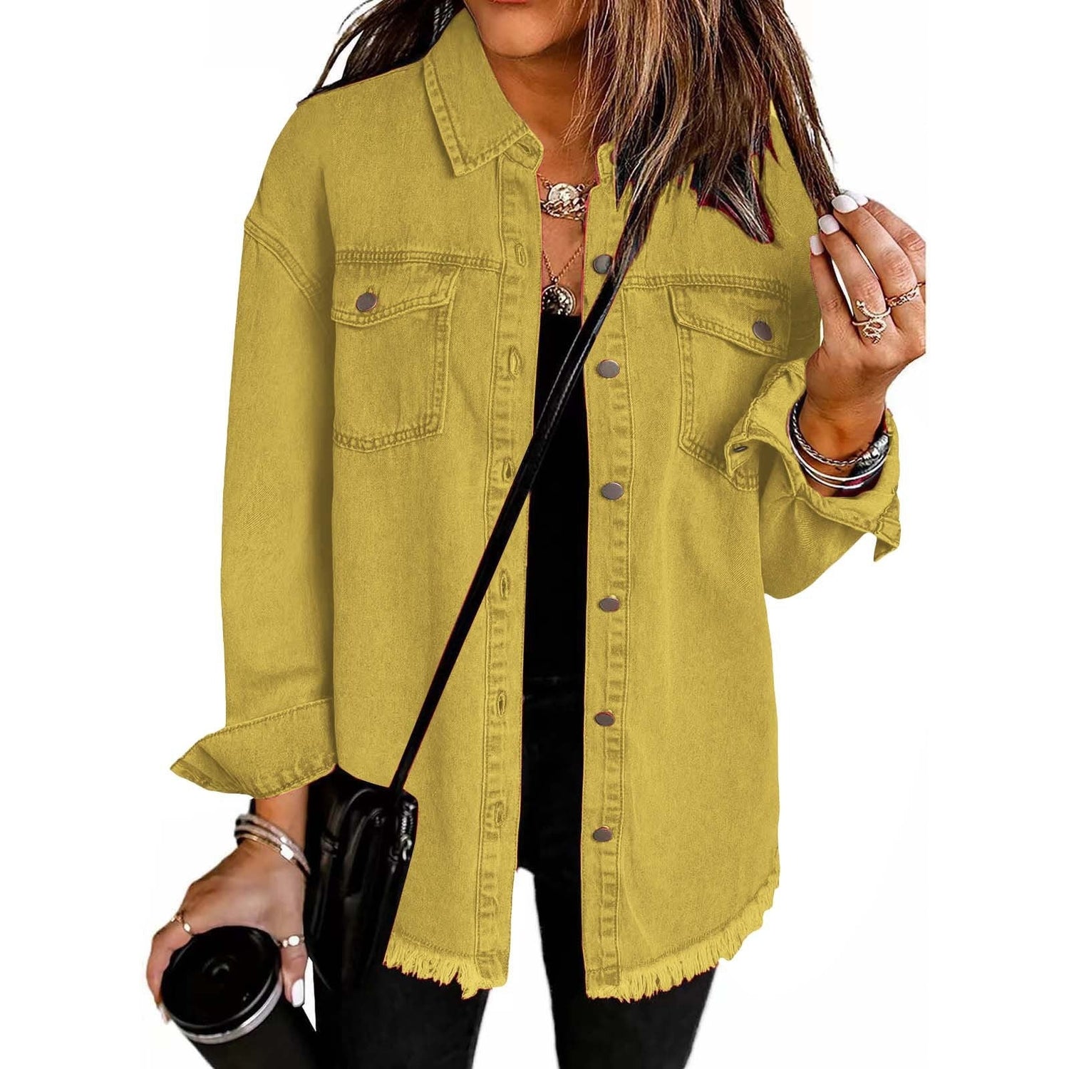 KATJA Relaxed Fit Denim Jacket