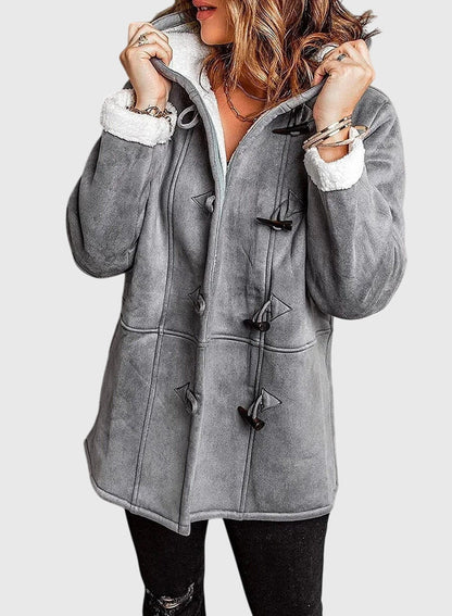 Charlotte - Hooded Fleece Coat