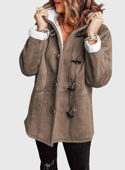 Charlotte - Hooded Fleece Coat